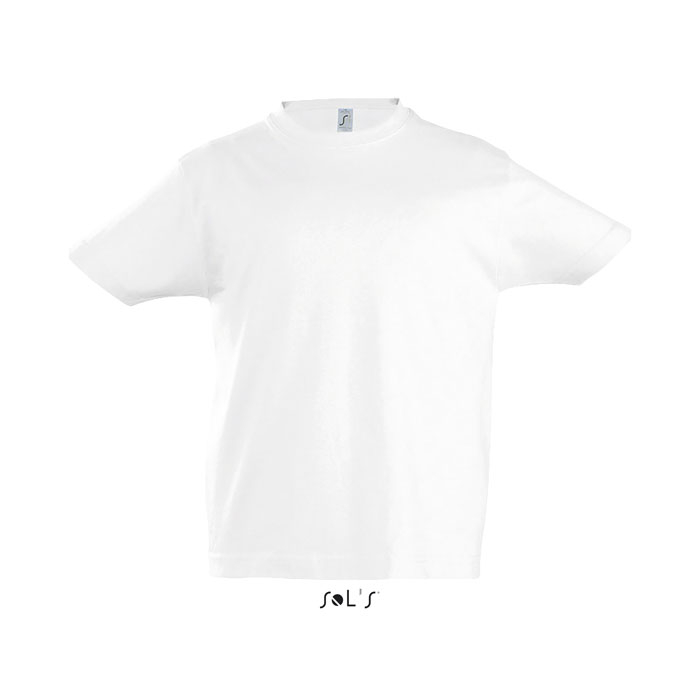 Tshirt enfant publicitaire coton 190g - IMPERIAL Blanc 1